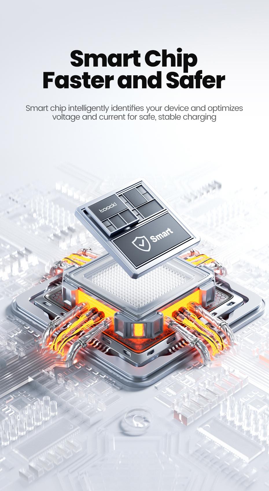 Toocki 100W USB Type C Cable 6A Super Fast Charging Cable for iPhone 17 16 15 Pro Max Samsung Huawei Xiaomi with OLED Digital Displaying USB-C Data Cable Wires Toocki 100W USB Type C Cable 6A Super Fast Charging Cable for iPhone 17 16 15 Pro Max Samsung Huawei Xiaomi with OLED Digital Displaying USB-C Data Cable Wires