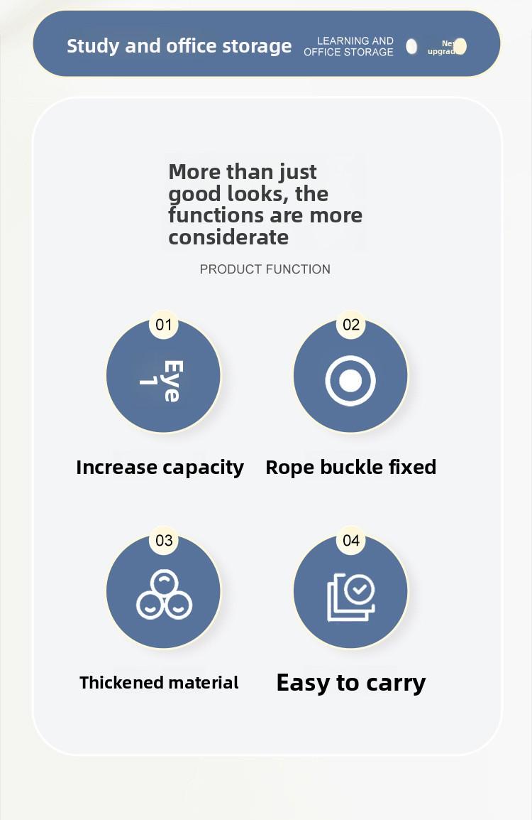 A4 Transparent Document Bag with 3D Edges Waterproof Single Layer Large Capacity for Students Exam Papers Office File Storage