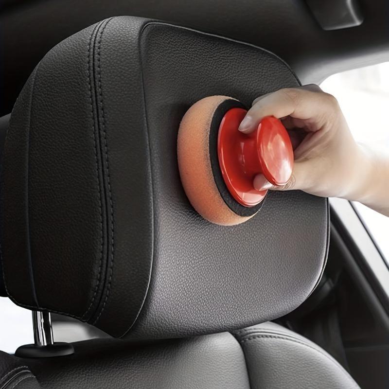 Car Waxing Sponge Waxing Artifact Car With Manual Round Car Waxing Polishing Sponge Tool Polishing