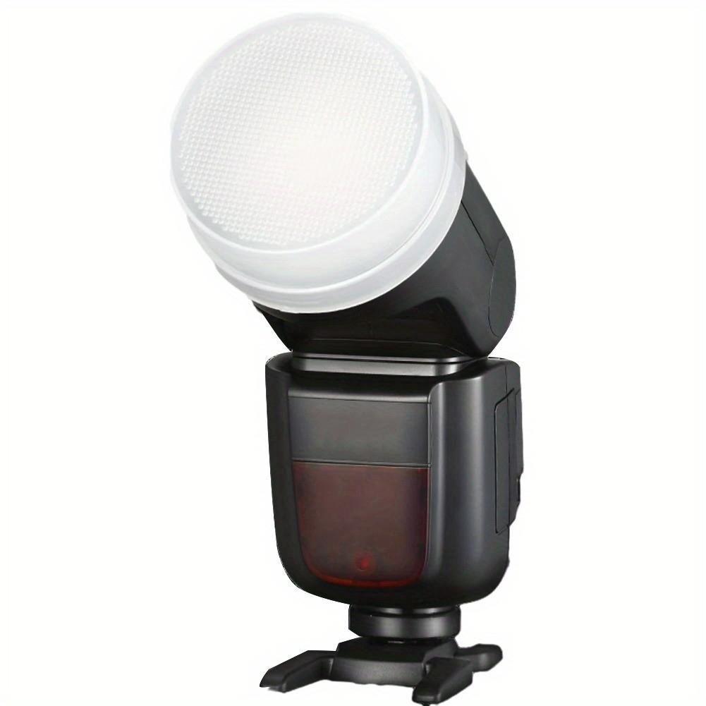 Soft Diffuser Flash Light Round Head for Godox V1/v1pro/v100 Dslr Camera Hot Shoe Lamp Portable Soap Box Softbox Photographic Fill Light