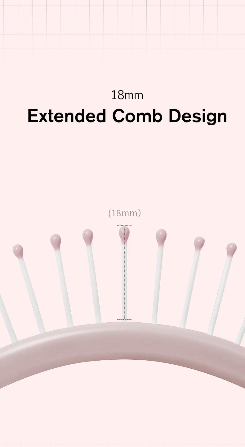 LaaVoo Hair brush, Easy to clean, Care for hair tangles, Gifts for Women Haircare Heatless christmas gift ideas