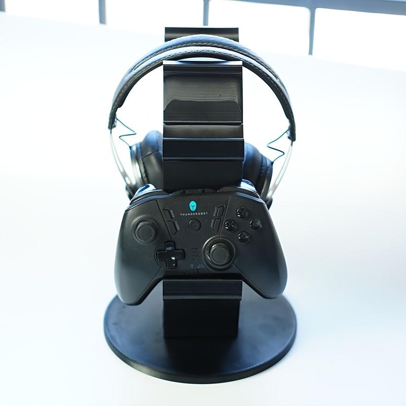 1PC Multifunctional Dual-Layer Stand for PS5 Controllers & Headsets, Desktop Storage & Display Organizer, PS5 Accessories (Controller & Headset Not Included), Console Accessories