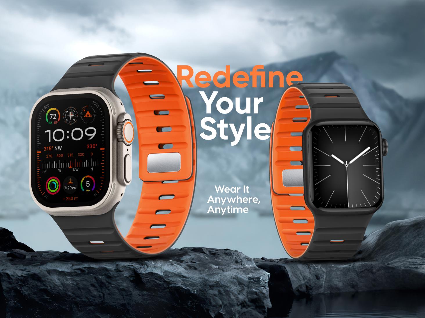 Suitisbest Magnetic Band for Apple Watch Band 49mm 46mm 45mm 44mm 42mm 41mm 40mm 38mm, Silicone Sport Band Replacement Strap for iWatch Ultra Series 11 10 9 8 7 6 5 4 3 2 1 Suitisbest Magnetic Band for Apple Watch Band 49mm 46mm 45mm 44mm 42mm 41mm 40mm 38mm, Silicone Sport Band Replacement Strap for iWatch Ultra Series 11 10 9 8 7 6 5 4 3 2 1