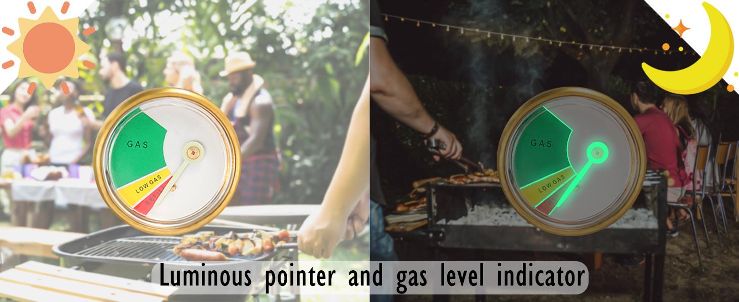 3FT Propane Refill Adapter Hose for 1 lb. Tanks - Refillable Propane Cylinder, Compatible with 1 lb. Propane Tank and 1 lb Throwaway Disposable Cylinder Propane Bottle Connector