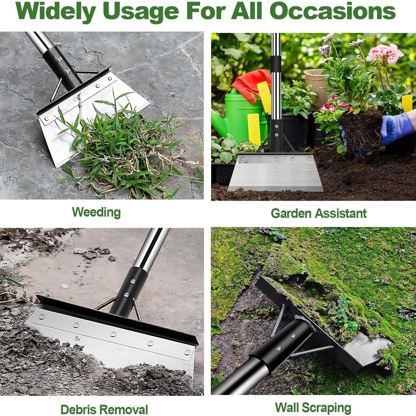 Multifunctional Garden Cleaning Shovel, Durable Gardening Tool for Digging Weeding Scraping Snow Removal Ice Scraper