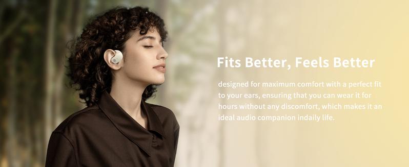 Hy-T26 X15 Pro Hanging Earphone Wireless Bluetooth 5.4, Wireless Earbuds Bluetooth Headphones, Stereo Noise Reduction High Sound Quality Ear Headphones