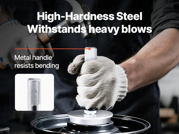 VEVOR Bearing Press Kit, 10 Pcs, Bearing Race and Seal Driver Set with 9 Bushings and Handle Shaft, Bushing Driver Tool Set, Heavy Duty Aluminum Alloy Removal Installation Tool Kit with Storage Case VEVOR Bearing Press Kit, 10 Pcs, Bearing Race and Seal Driver Set with 9 Bushings and Handle Shaft, Bushing Driver Tool Set, Heavy Duty Aluminum Alloy Removal Installation Tool Kit with Storage Case