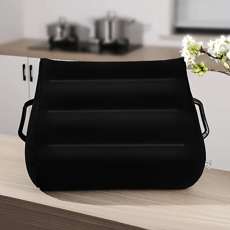 Portable Footrest Elevated Triangular Pillow Reading Headrest, Relieve Fatigue, Comfortable Rest Pad for Travel and Home Use