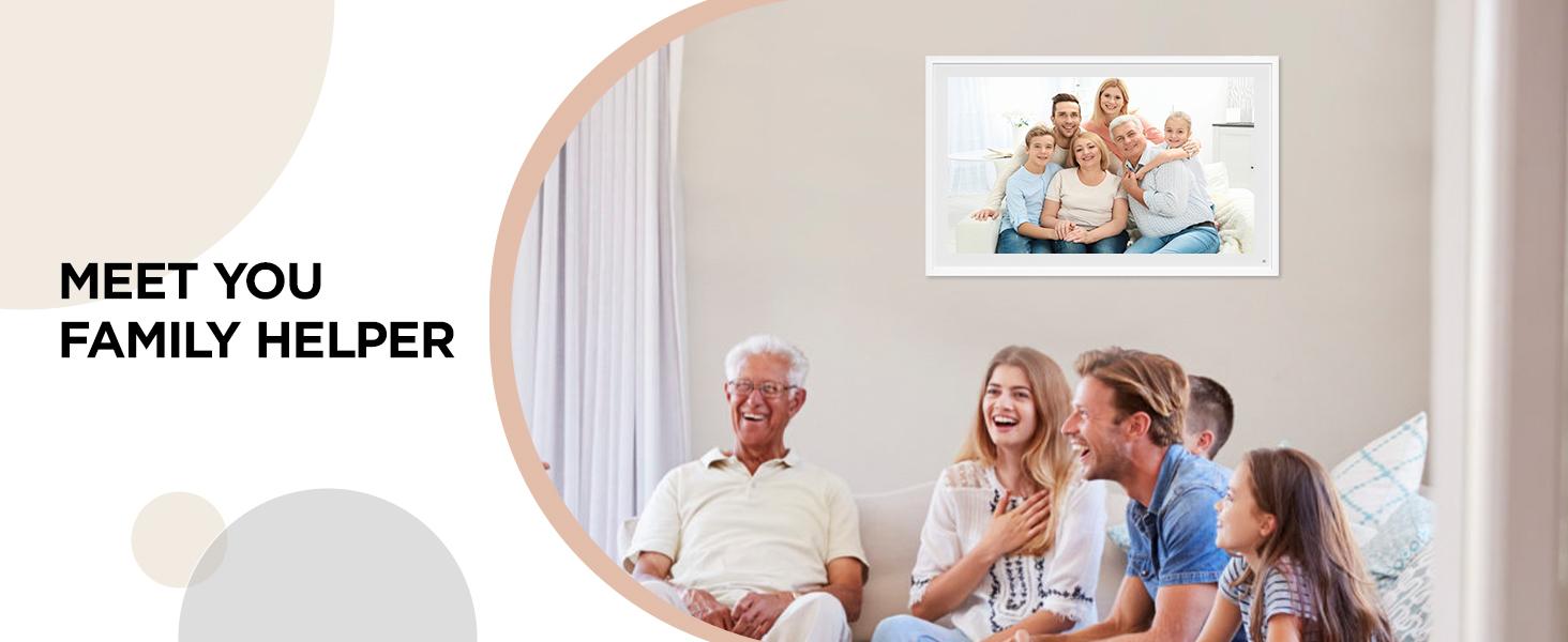 15.6 Inch Smart Digital Calendar, Wall Electronic Calendar, 1920 * 1080 IPS Full HD Touch Screen Display for Family Meal Planner Support - Streamline Household Organization 15.6 Inch Smart Digital Calendar, Wall Electronic Calendar, 1920 * 1080 IPS Full HD Touch Screen Display for Family Meal Planner Support - Streamline Household Organization