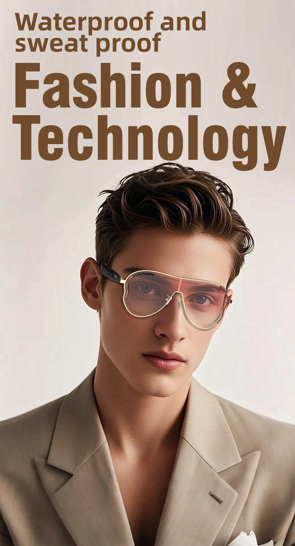DVKIX Smart Bluetooth 5.4 Sunglasses with Open-Ear Audio Blue Light Blocking UV Protection Waterproof for Outdoor Sports Daily Wear Electronic Gadgets,as a Christmas gift DVKIX Smart Bluetooth 5.4 Sunglasses with Open-Ear Audio Blue Light Blocking UV Protection Waterproof for Outdoor Sports Daily Wear Electronic Gadgets,as a Christmas gift