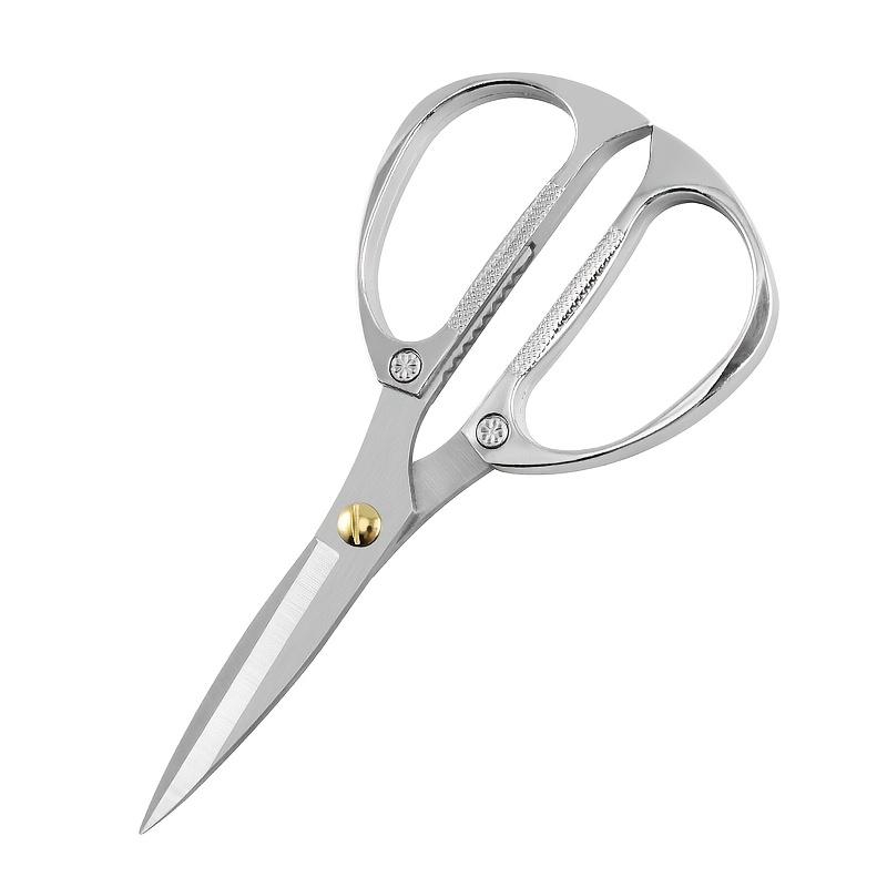 Premium Stainless Steel Heavy-Duty Scissors, Anti-Slip Handles, Sharp Blades for Fabric, Paper, DIY Crafts, Durable Household Shear, Craft Cutting Tool