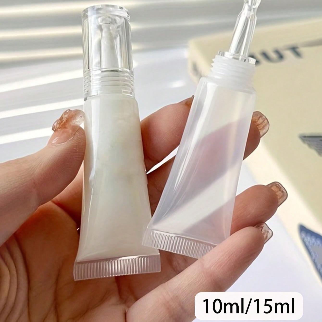 Mini Travel Pump Bottle Set, Reusable Plastic Design for Liquid Cosmetics & Skincare Essentials, Makeup Container, Ideal for On-The-Go Use