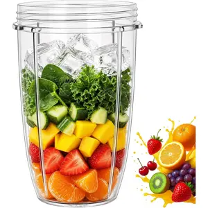 Replacement Cups  Replacement Parts 24oz Blender Cups Compatible   600w and 900w Blender