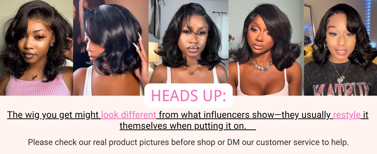 [Free Upgraded 7x6 Lace] Menglle Hair Glueless 250% Density 7x6 Lace Closure Wig Bouncy Body Wave Pre Cut Pre Bleached Ready Go Wigs Side Part#springfresh#GiftedInLove