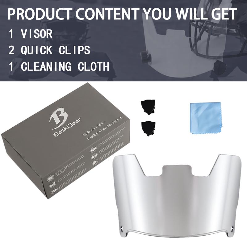 Visor for football Clear Football Helmets Your and Adult Helmets Clear Football Helmet