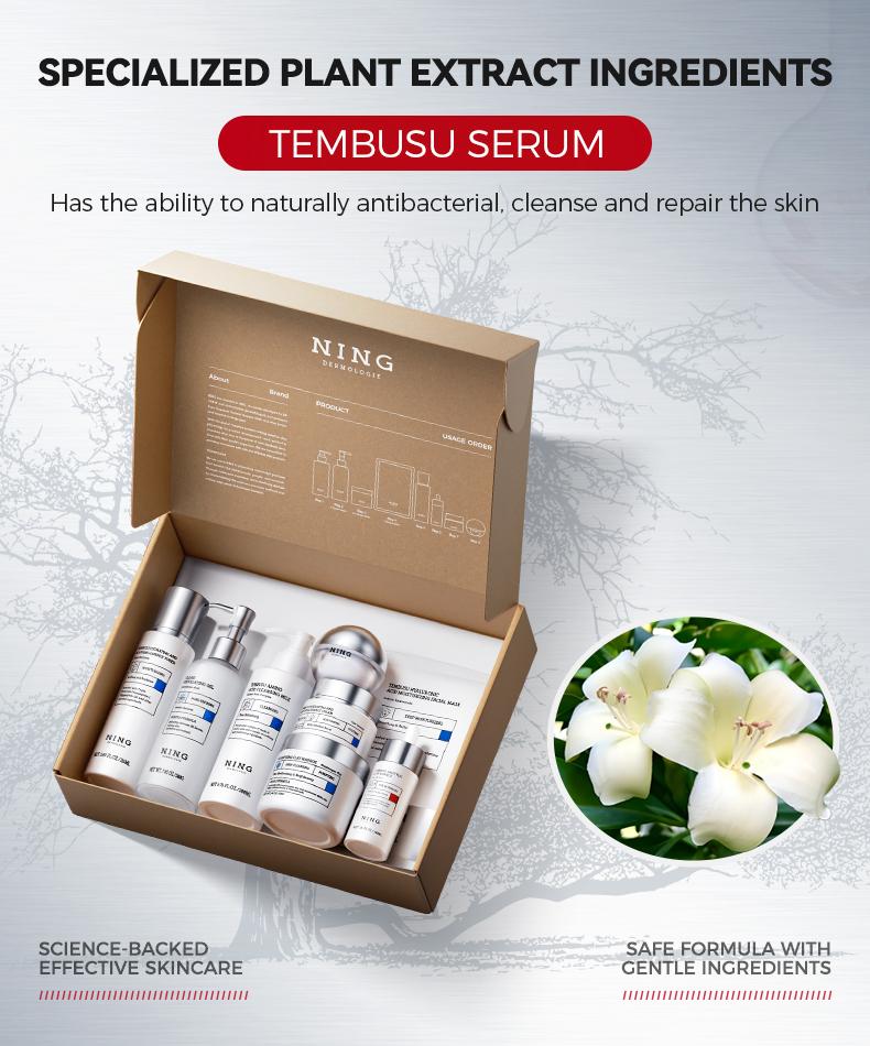 NING DERMOLOGIE Singapore Tembusu Essence Skincare Gift Set|Amino