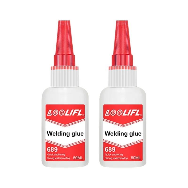 Universal Super Glue, High-Strength Oil-Based Adhesive, Quick Fix and Cure, Waterproof, Suitable for Leather, Metal, Wood, Plastic, Rubber