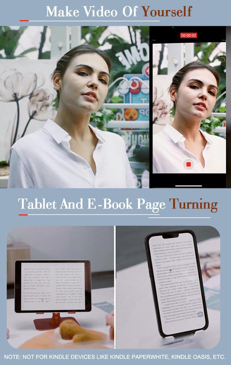 Xring Scrolling Ring Remote Control Scroller Page Turner,Bluetooth Selfie & Video Recording Remote,Music Control for iPhone,iPad,Android,Smartphone