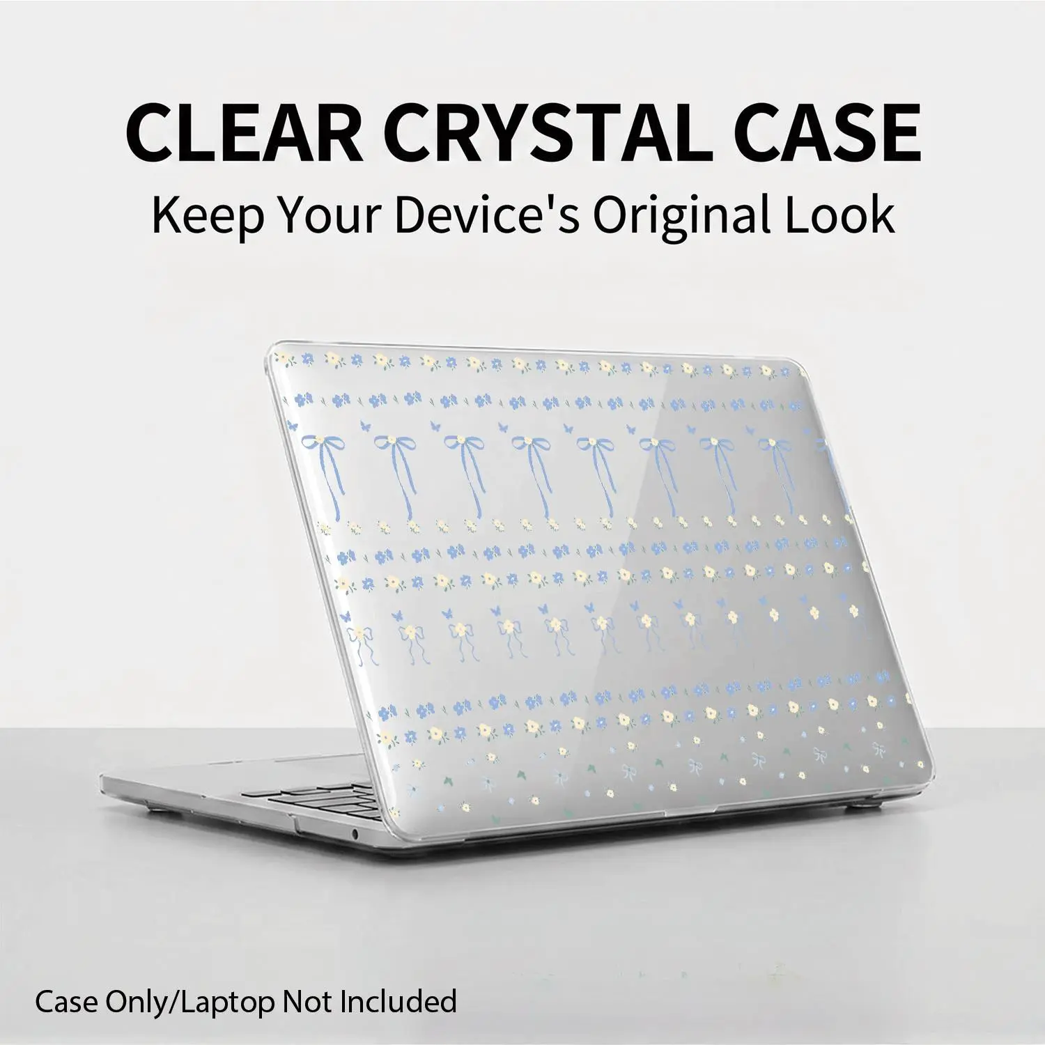 Clear Crystal Shockproof Case for MacBook/matebook,Full Transparent Hard PC Cover with Cooling Vents,Snug Fit Laptop Shell,compatible with 13 Neo/13.3 Air/13.3 Pro/13.6Air/14.2 Pro/15Air/16.2Pro/D16/14 Ultra