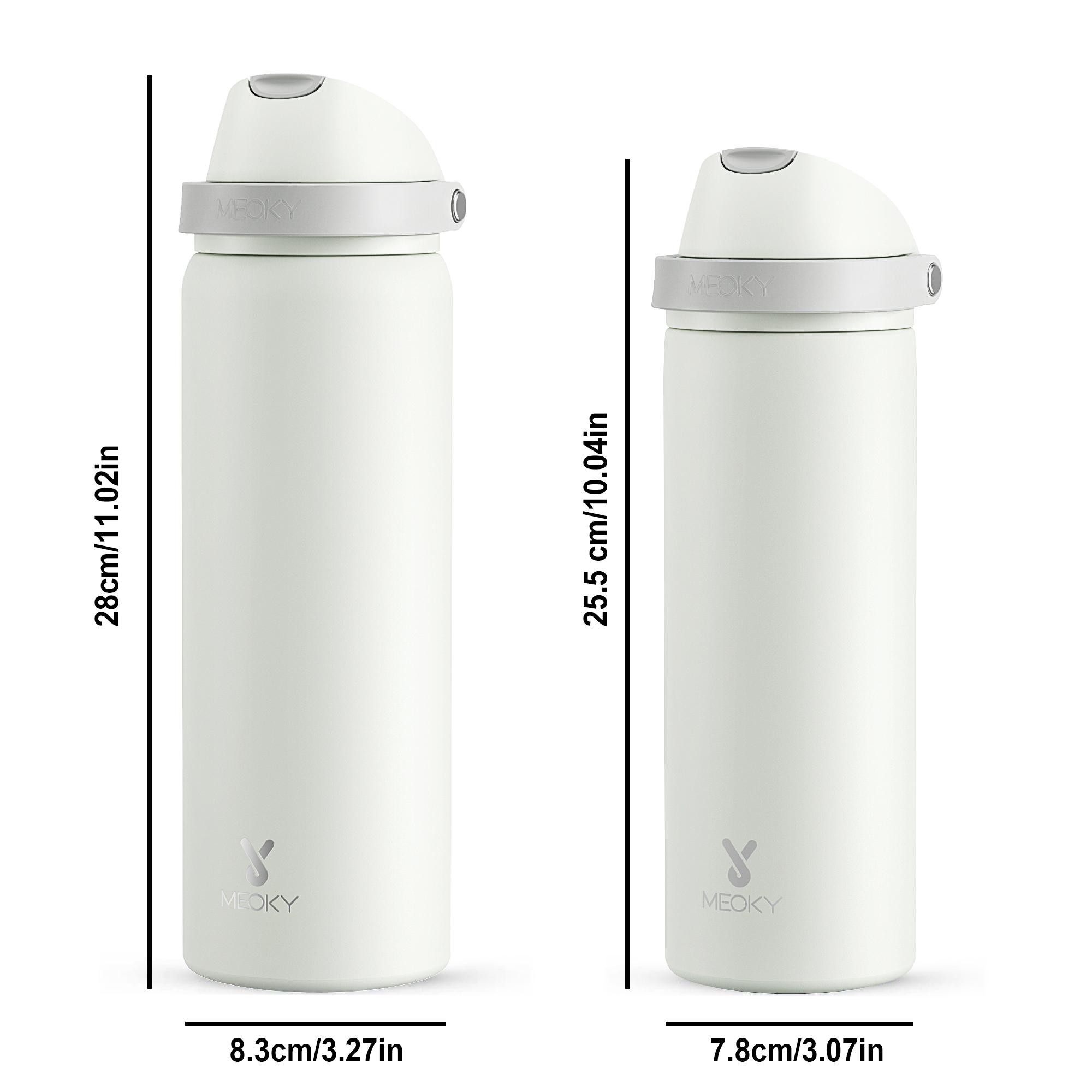 Double-mouth Handle Tumbler, Stainless Steel Insulated Water Bottle, Summer Cool Bottle Drinking Cup for Sports, Outdoor Travel, Office, School, Drinkware, Leakproof Insulated Tumbler #TOP PICKS