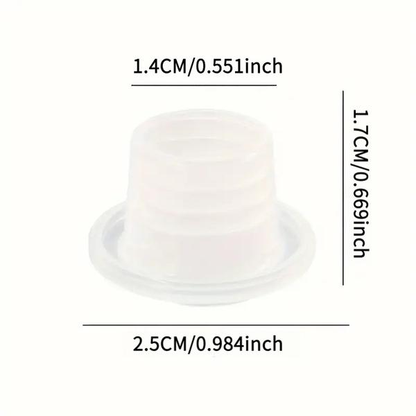 30 Silicone Washers Set, Leak-Proof Rubber Seals for Faucets, Angle Valves, Pipes, Essential Hardware Replacement Kit