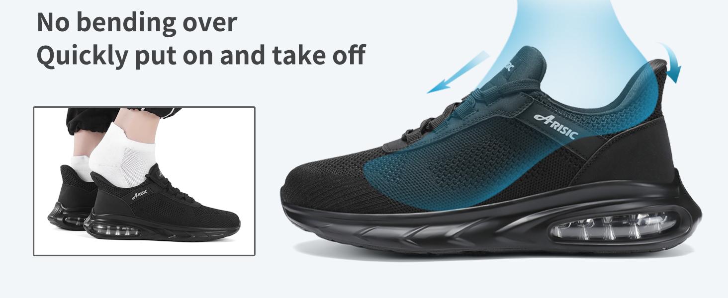 Non Slip Work Shoes for Men Women Waterproof Sneakers Men Comfortable Restaurant Chef Shoes Slip Resistant Shoes for Men Breathable Walking Sneakers for Daily Use