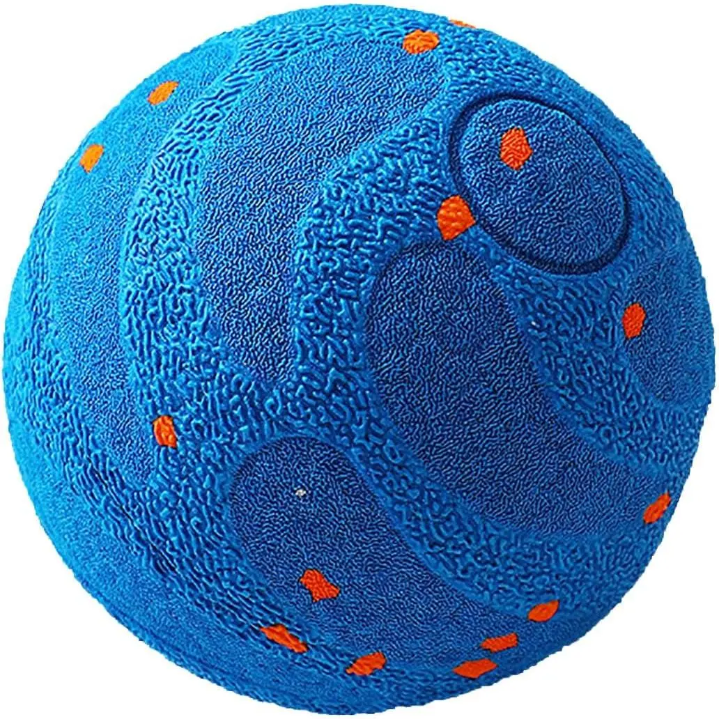 Smart Interactive Dog Toy Ball, Automatic Rolling Bouncing ETPU Chew Ball, 3 Play Modes Rechargeable Quiet Electric Dog Ball, Anxiety Relief Boredom Buster Teething Toy 3.23in