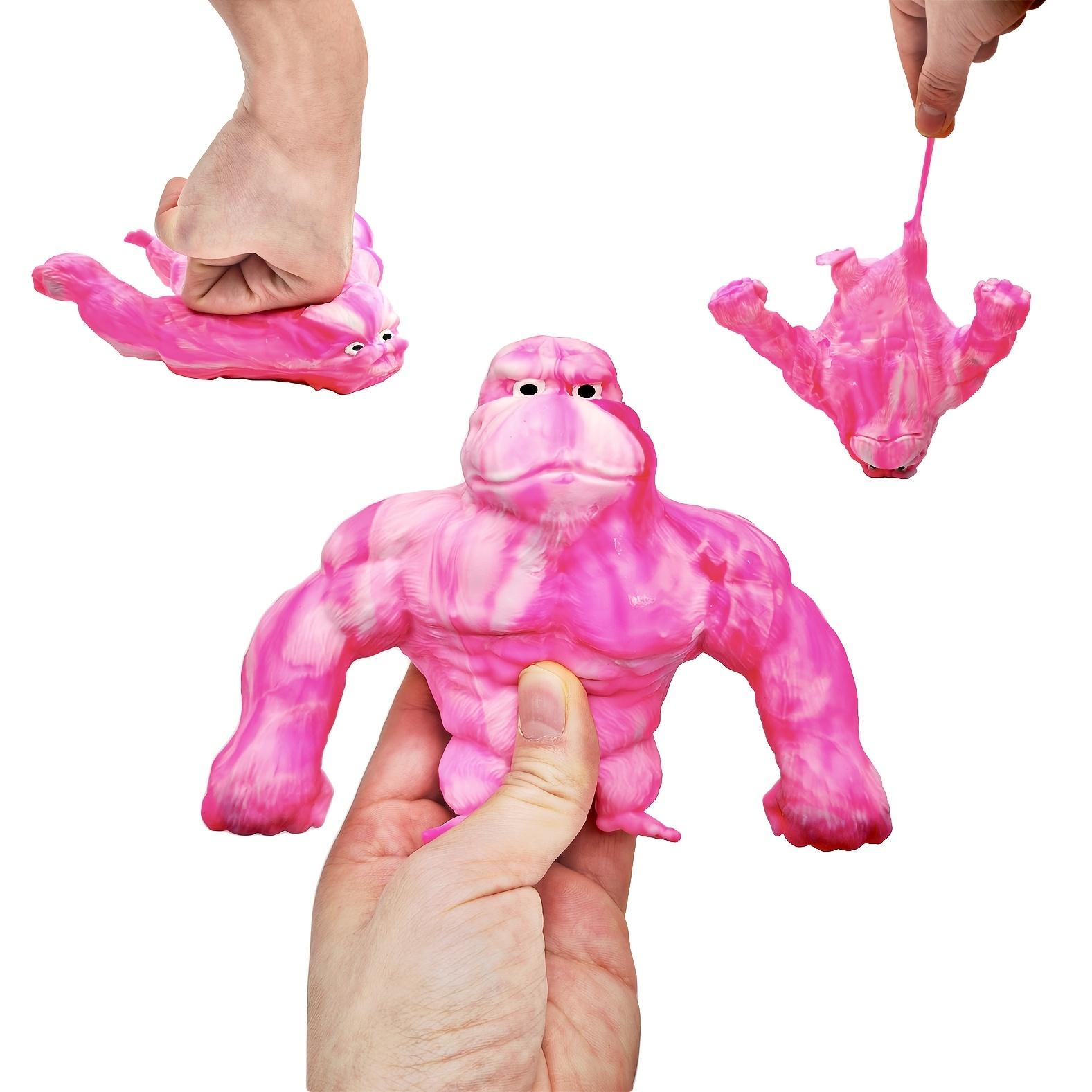 Super Stretchy Gorilla Fidget Toy, Squeeze Monkeys Stretchy Monkey- Original Sensory/Fidget Collectible Toys Holiday Party Gifts, Christmas, Halloween, Easter Basket Stuffing.The Filling Material Is PVA Sponge, Not Sand