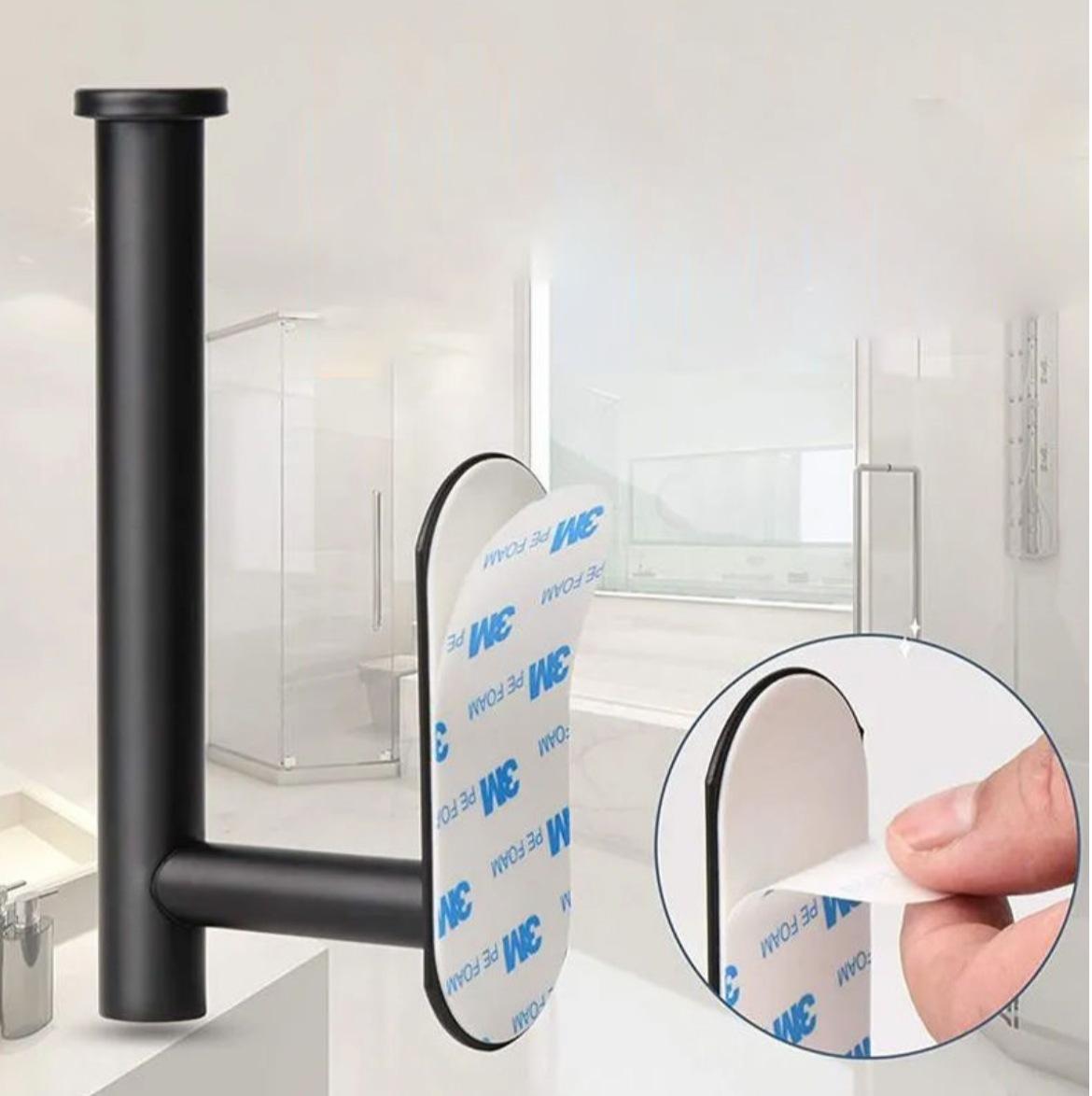 Bathroom Storage Towel Rack Simple Organizer, Multifunctional Toilet Holder Paper Napkin Stand, Space-Saving Bathroom Shelf
