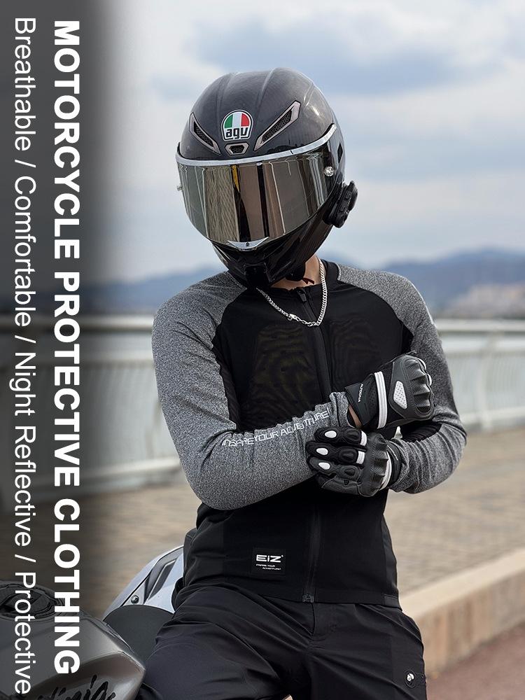 EIZ Summer Motorcycle Armor Jacket Breathable Mesh Motocross Riding Gear CE2 Certified Protective Soft Armor Anti Fall Racing Suit For Men Women Suitable For Cycling Running Hiking Camping Skiing Martial Arts Self Defense And Extreme Outdoor Sports Activi