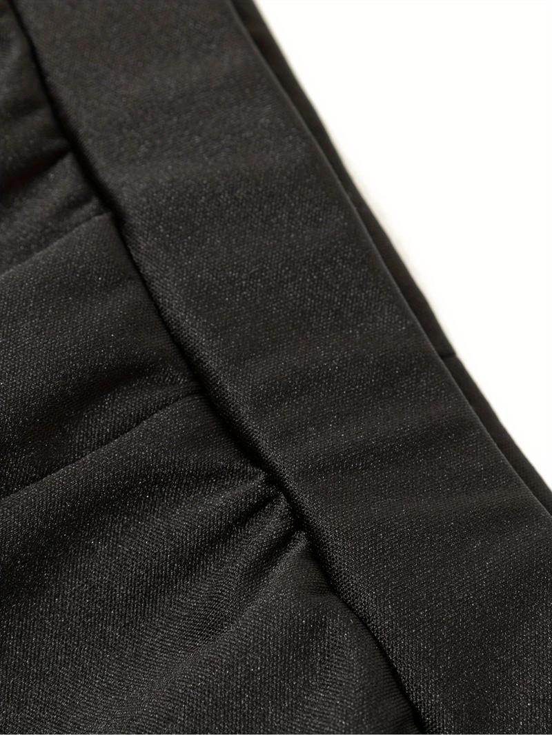 Girls' Christmas Leopard Heart Santa Print Sweatshirt & Casual Bell Bottoms Set, Fitted Style, Fall&winter Fashion, Fashion Clothes Set