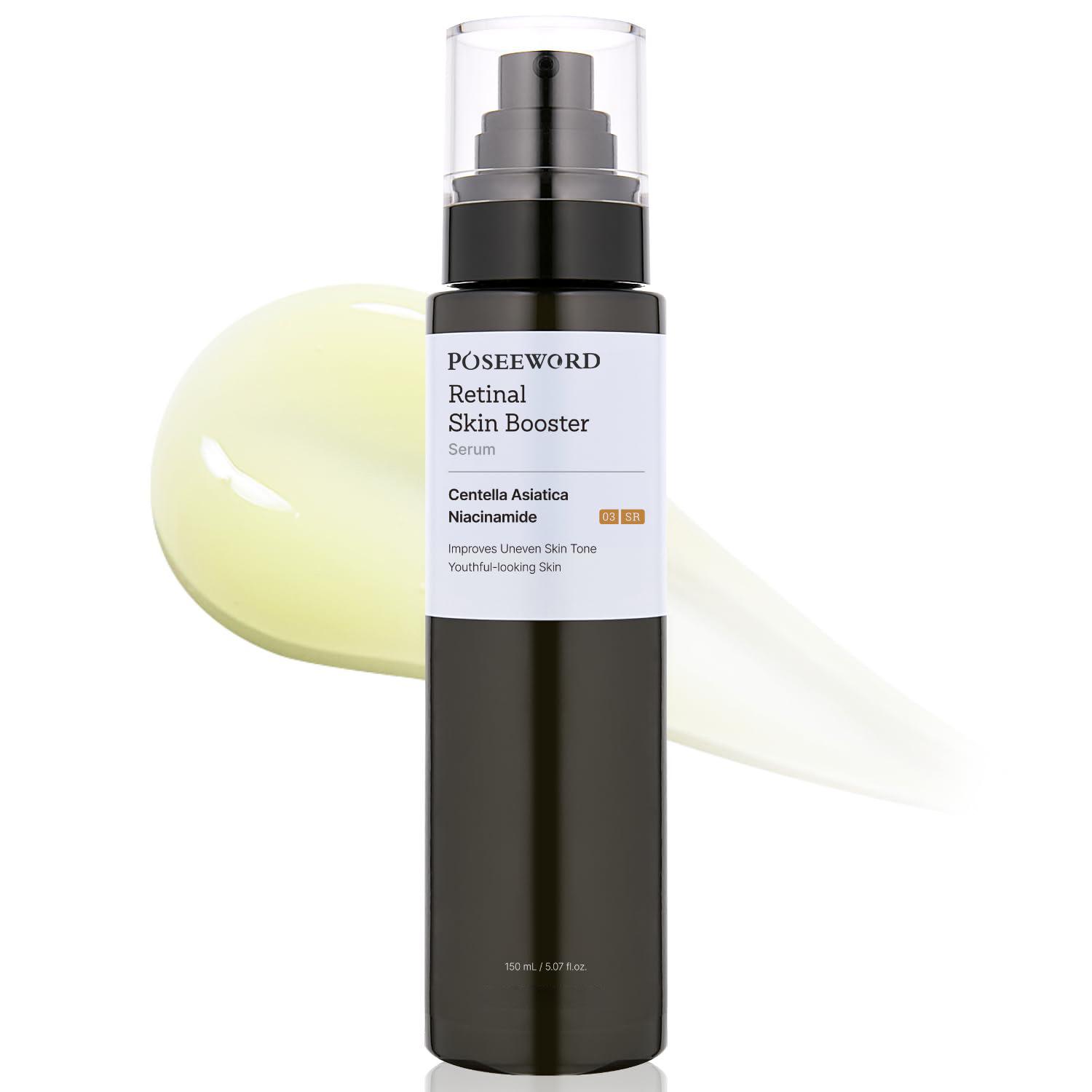 Retinal Skin Booster Serum, Hydrating & Moisturizing Face Essence for Glowing Skin tiktokshopspringglowup Luxury Lanolin Peptide Moisturizer Cream Retinal Skin Booster Serum, Hydrating & Moisturizing Face Essence for Glowing Skin tiktokshopspringglowup Luxury Lanolin Peptide Moisturizer Cream