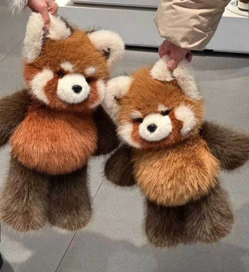 Creative Gift Raccoon Animal Pillow Panda Emotional Support Run Fluffy Soft Animal Lovers Gift