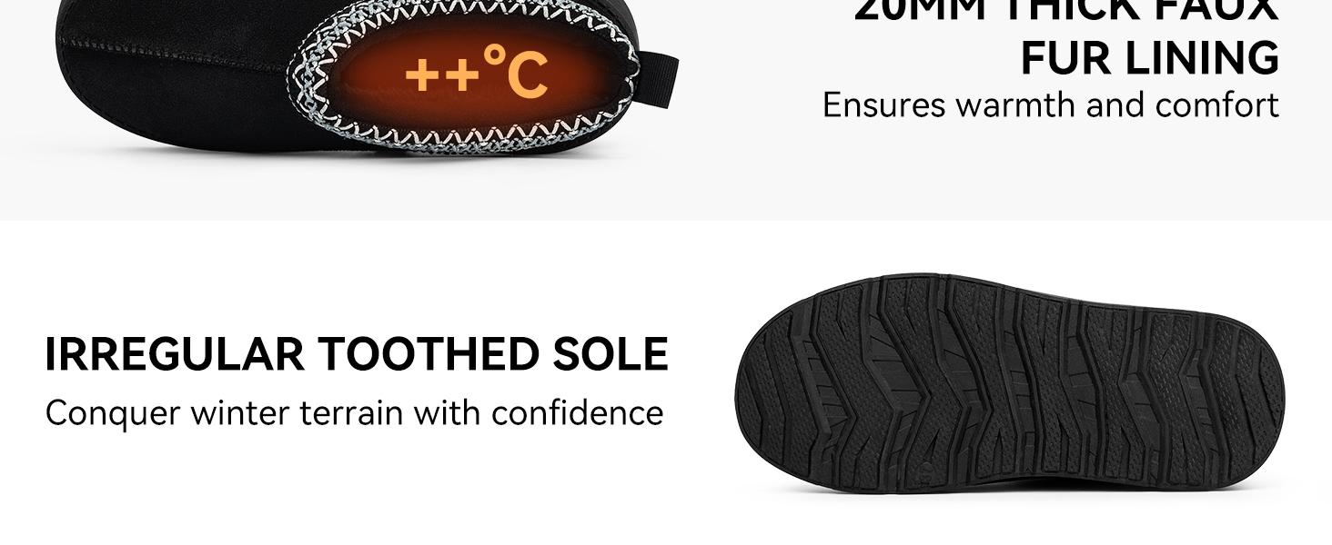 MUSSHOE Cozy Suede Platform Slippers for Women SpringStatements