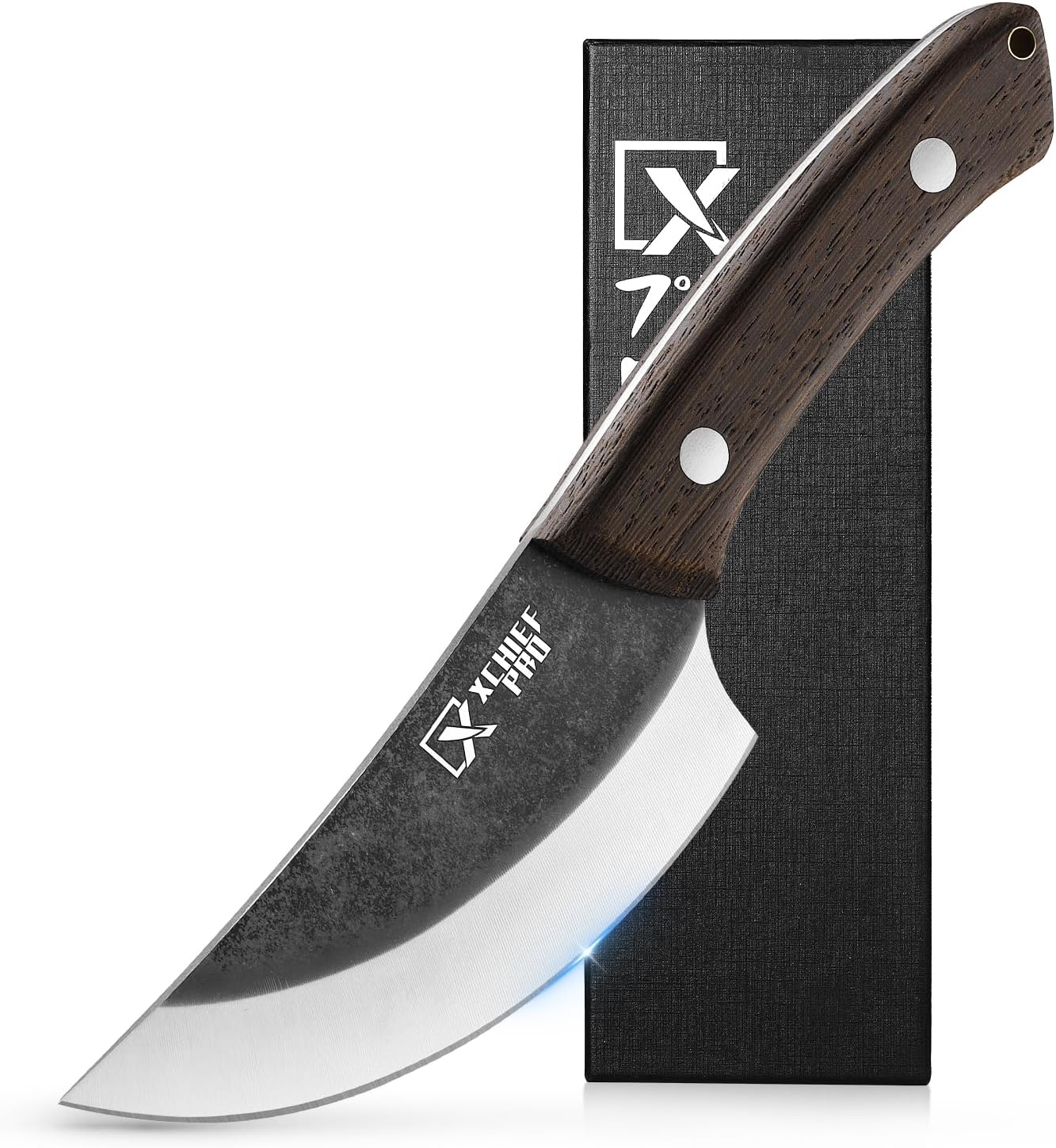 XCHIEF PRO 5.1'' Butcher Knife - Kitchen Chefs Knives for Cutting, Boning, Chopping. Japanese Sharp Knife Great Designed for Balance and Control. Best Professional Chef's Knives for Cooking