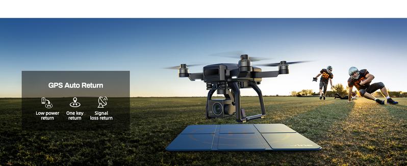 Bwine F7GB2 Drone with 4K Camera for Adults, 3-Axis Gimbal, 9800FT Transmission Range, FAA compliance, 50Mins Flight Time with 2 Batteries, GPS Auto Return+Follow Me+Beginner Mode