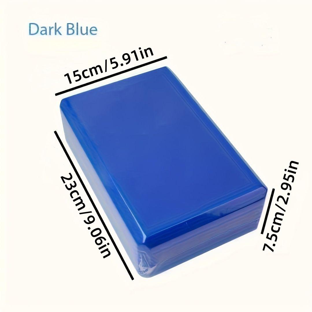 High-Density Yoga Brick, Dance Practice Foam Block, Single Pack, 75mm Thickness, Ideal for Yoga and Dance Training