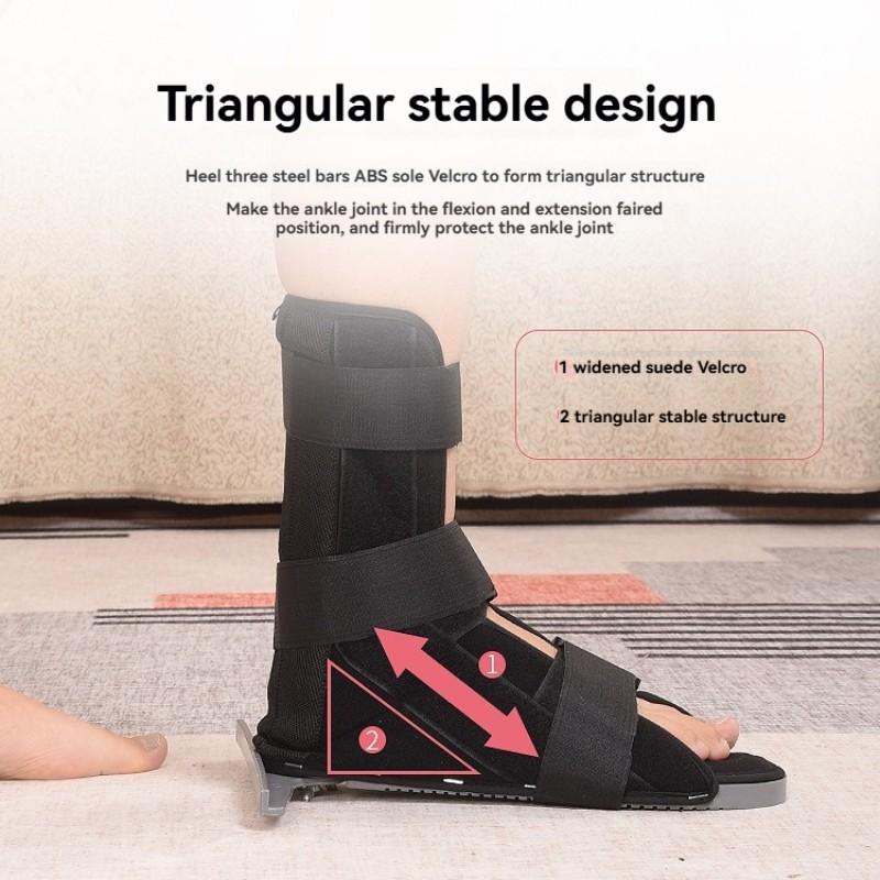 Adjustable Ankle and Calf Brace, Ankle Protective Compression for Adults and Kids, Effective Support for Sprains and Fractures, Prevents Ankle Rolling and Inversion