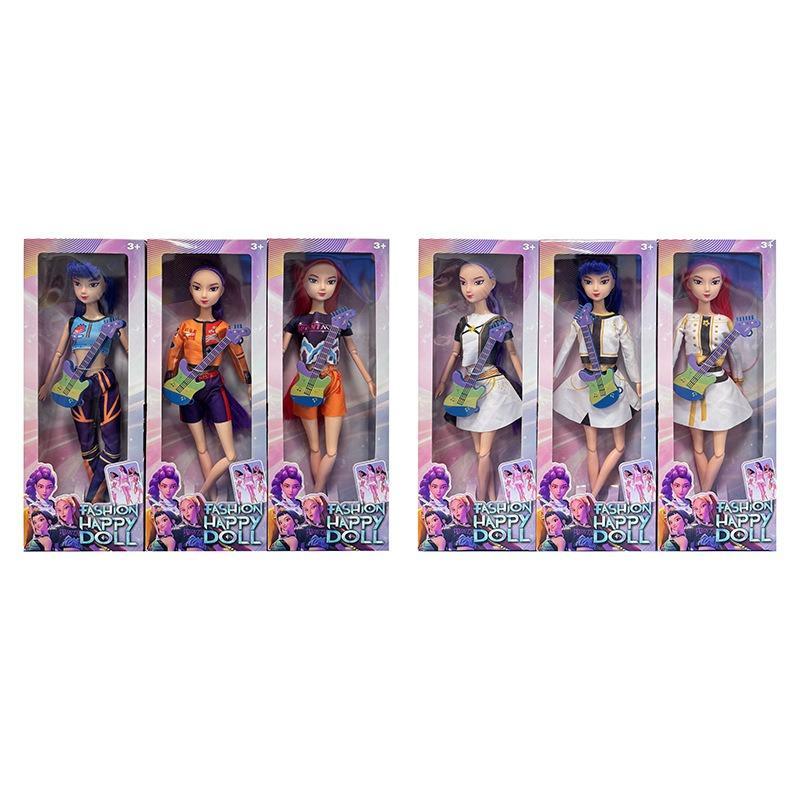 K-Pop Hunter Girl Doll Lumimira Zoey Rubber Figure Toy Wholesale Christmas Gift, Collectible Anime Character Plushie, Unique Holiday Present Idea, Fashion Vinyl Figure