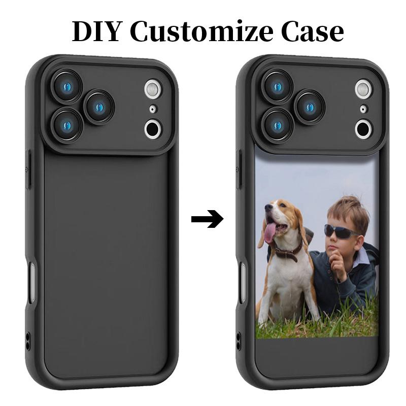 Phone case: DIY custom family photo anti-drop protective case, suitable for iPhone 17/16/15/14/13/12/11 Pro Max/17 AIR
