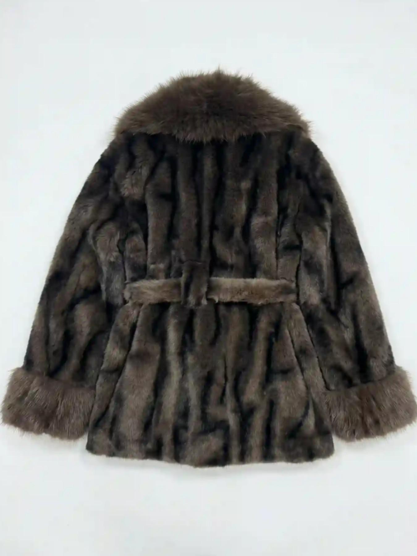 2026 Fall Winter New European Style Casual Fashion High-End Light Luxury Warm Cozy Faux Fake Fur Women's Coat Jackets, Stylish and Comfortable Outerwear for Cold Weather