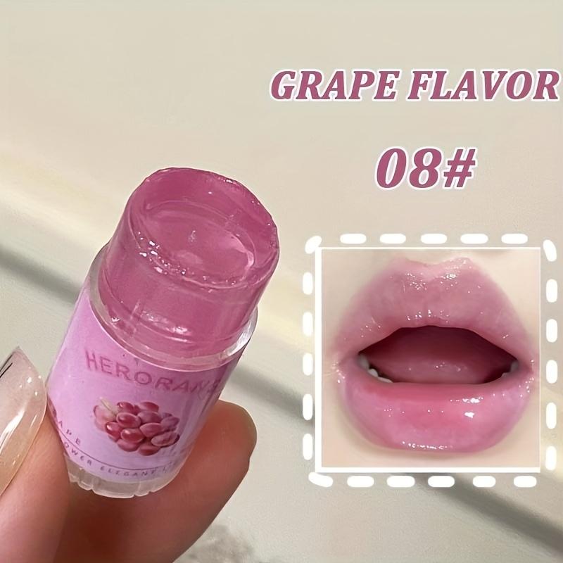 HERORANGE lip balm available in 12 colors. Mini portable autumn/winter lip balm. Natural and transparent shades. Moisturizes and hydrates, deeply repairs overnight. Can be layered with lipstick for everyday wear to create a plump, Moisturizing