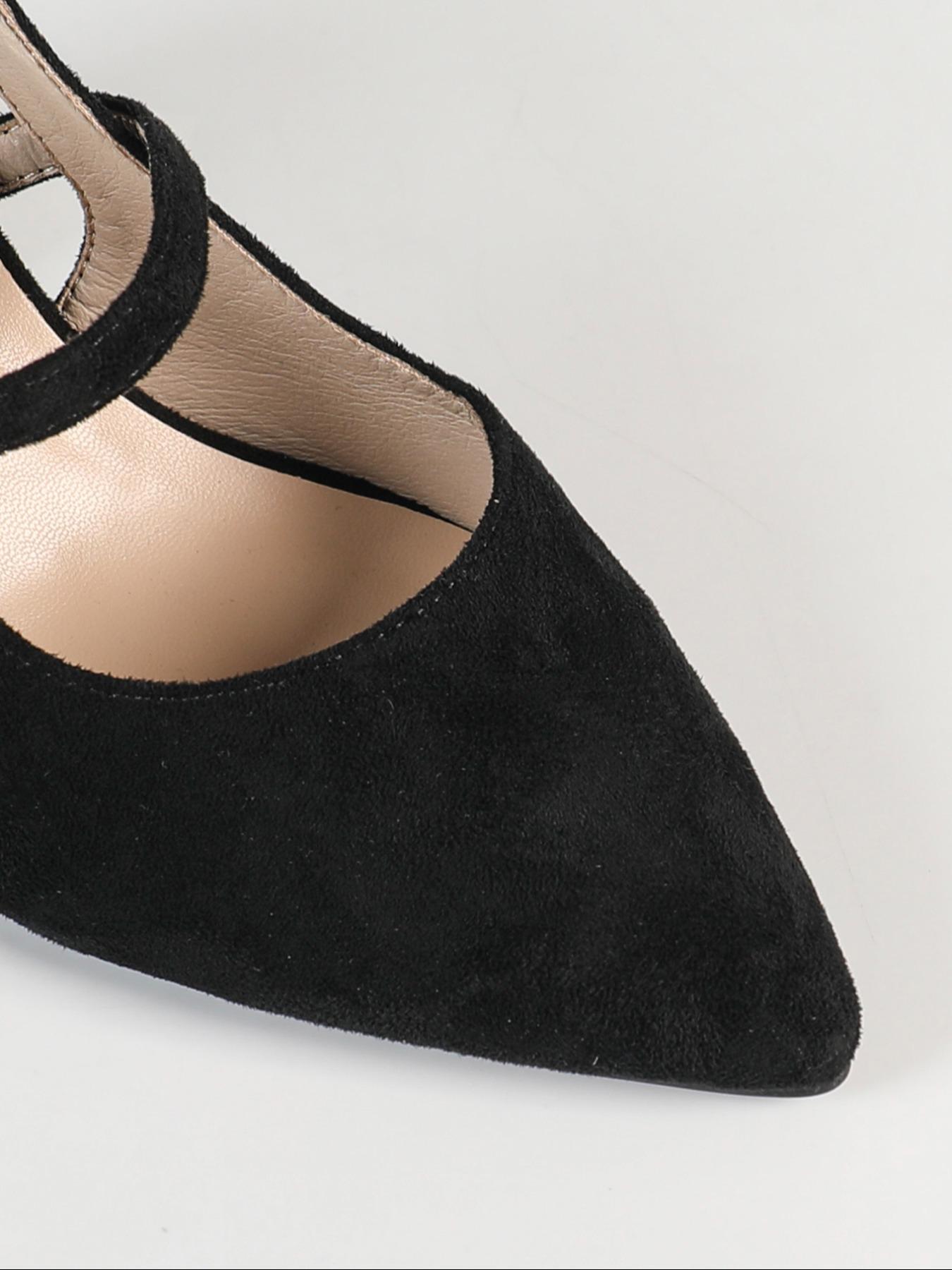 Women's Pointed Toe Chunky Heel Shoes, Elegant French High Heels, Plain Color Versatile, Christmas New Year Wedding Date Vacation Formal Occasion