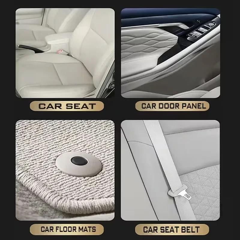 Car Interior Multi-Functional Cleaning Paste, Clean Seats Plastic Dashboard Leather Carpet, Long-Lasting Protection Easy Use, Interior Car Cleaner