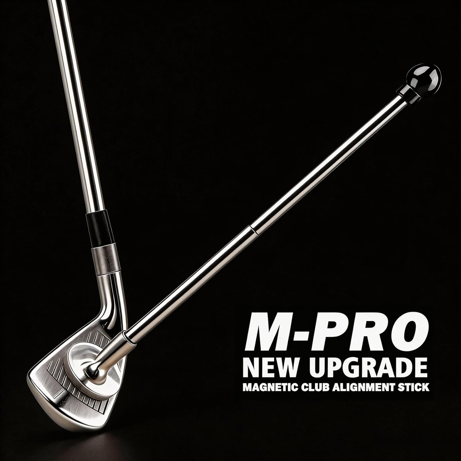 Golf  Alignment Rods, Golf Alignment Sticks, Golf  Aid, Telescopic Golf Corrector to Visualize and Align Golf Shots, Ideal Golf Accessories and Swing  for Golfers
