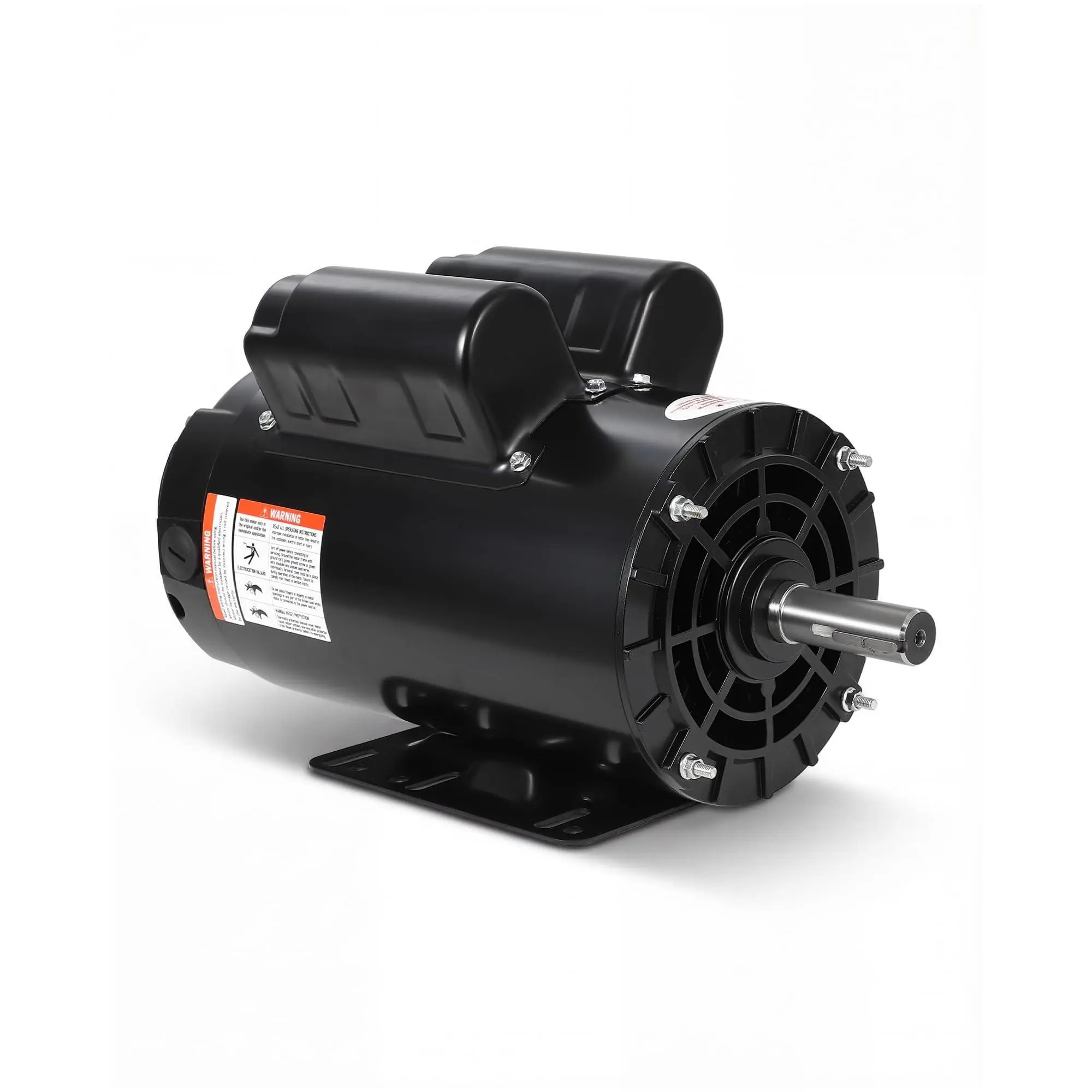 GARVEE 2HP Air Compressor Motor 3450RPM Single Phase Electric Motor, 5/8" Keyed Shaft, 1.88" Shaft Length, CCW/CW Rotation, 230V