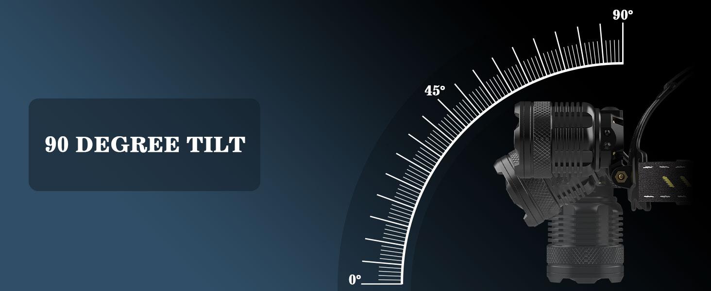 Moko 150000 lumen rechargeable headlamp-60H long battery life detachable, 8 modes super bright 50W bulb IP68 waterproof 90 ° adjustable sensor headlight for outdoor camping fishing running hunting Tactical Flashlight Moko 150000 lumen rechargeable headlamp-60H long battery life detachable, 8 modes super bright 50W bulb IP68 waterproof 90 ° adjustable sensor headlight for outdoor camping fishing running hunting Tactical Flashlight