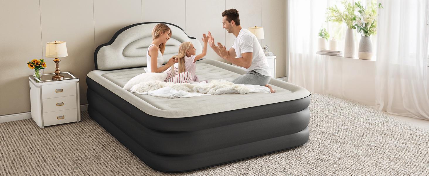 YITAHOME Twin/Twin XL Air Mattress Elevated Inflatable Mattress Blow Up Mattress for Camping, Home, & Portable Travel YITAHOME Twin/Twin XL Air Mattress Elevated Inflatable Mattress Blow Up Mattress for Camping, Home, & Portable Travel