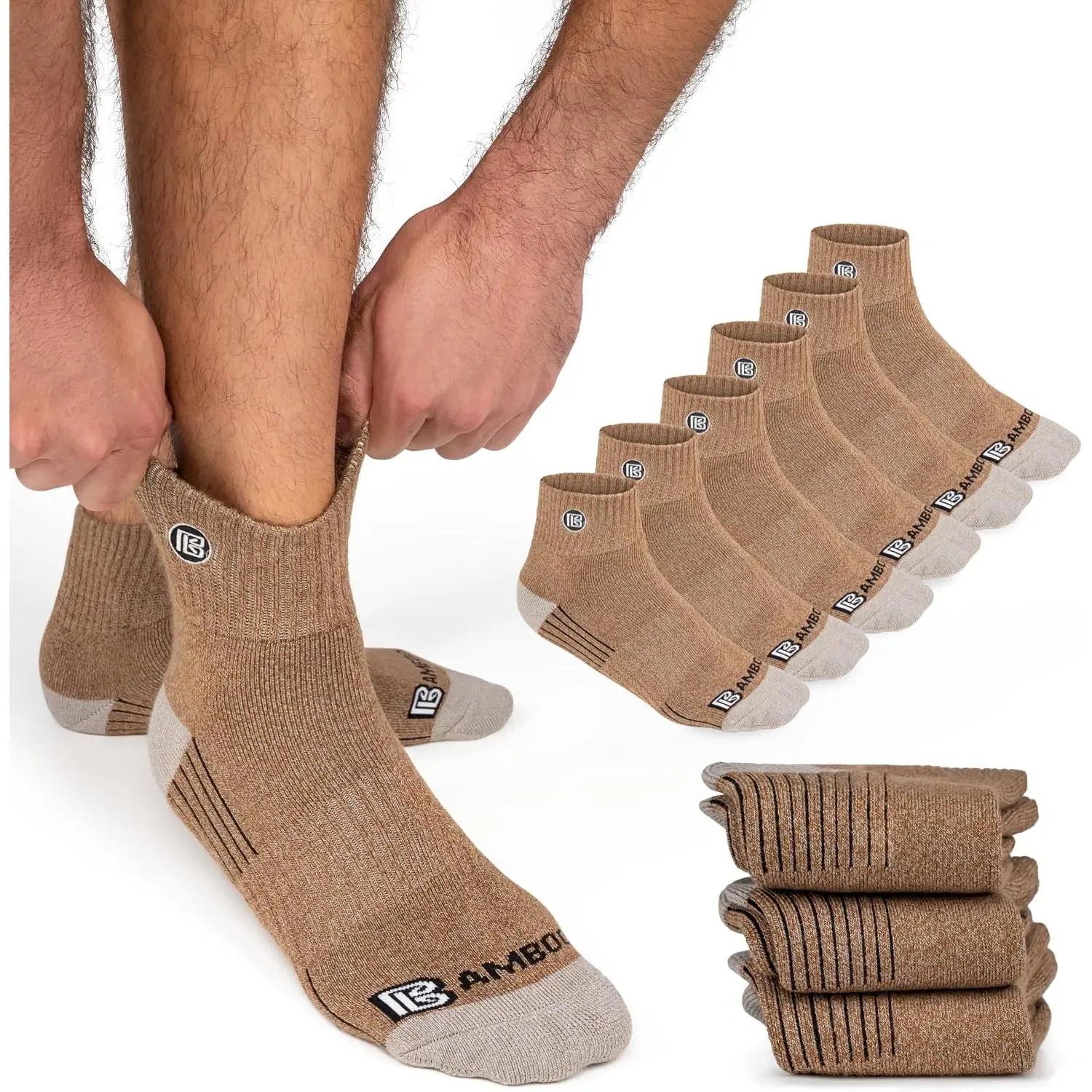 Khaki 3 Pair