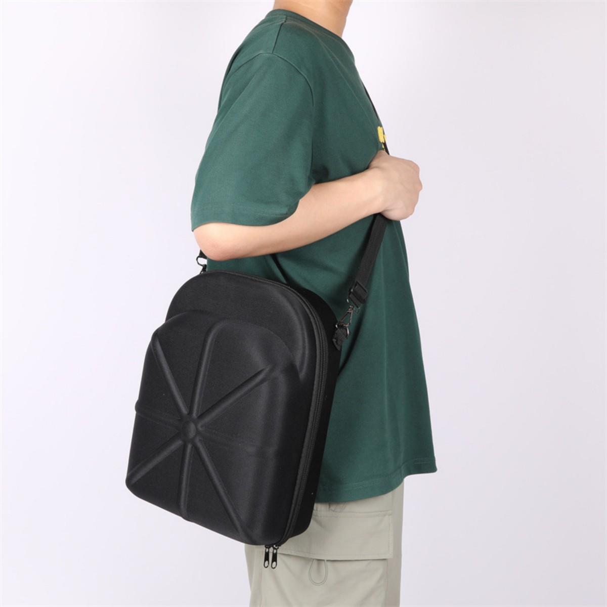 Durable Hard Shell Hat Storage Box, Baseball Cap Organizer Bag with Handle, Space Saving Bag, Travel Home Outdoor Use, Anti-Drop Design